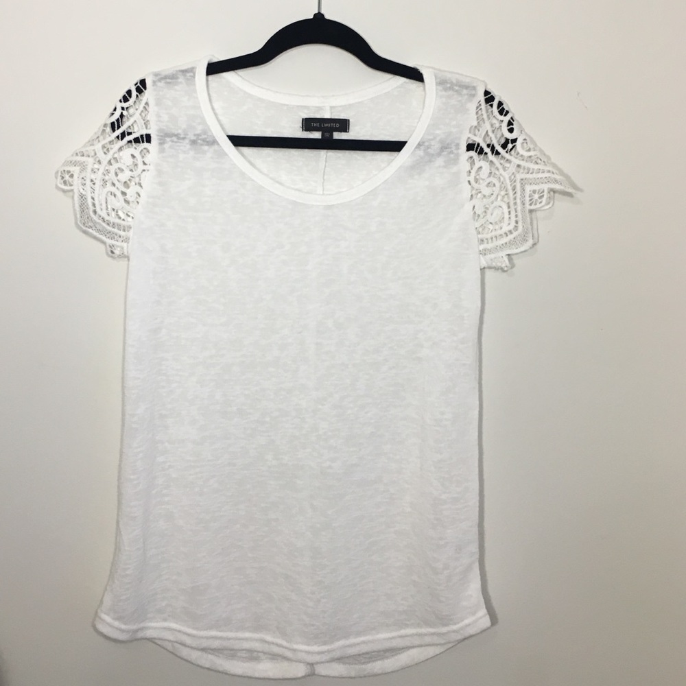 The Limited Women’s T with Lace Cap Sleeves ❤️